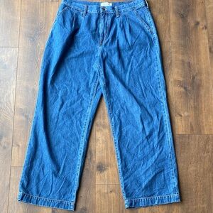 Madewell Baggy Straight Jeans Women’s Size 31 Medium Wash